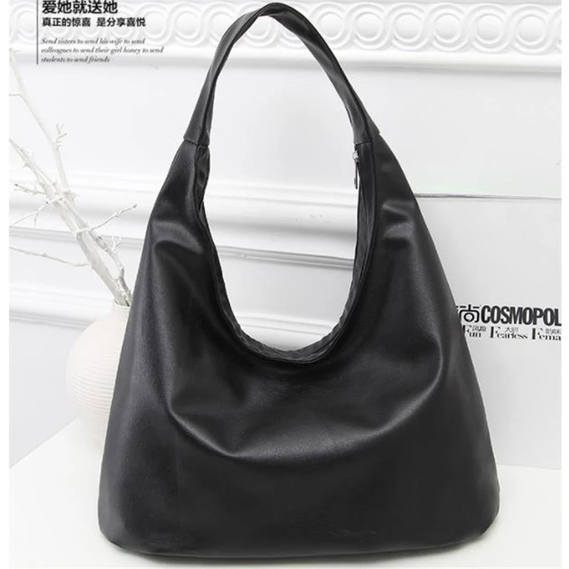 

Brand Handbag Women Shoulder Bag Female Large Tote Bags Hobo Soft PU Leather Ladies Crossbody Messenger Bag Purse