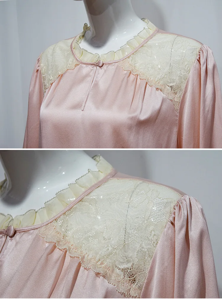 Heavy Silk Pajamas Suit Women's Long Sleeved Pants Two Piece Mulberry Silk Home Clothes Pijamas Women  Sleepwear