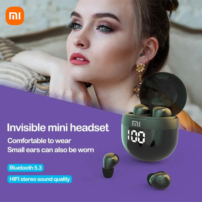 XIAOMI Беспроводные наушники-вкладыши SK18 Bluetooth наушники 9D стереозвук спортивная