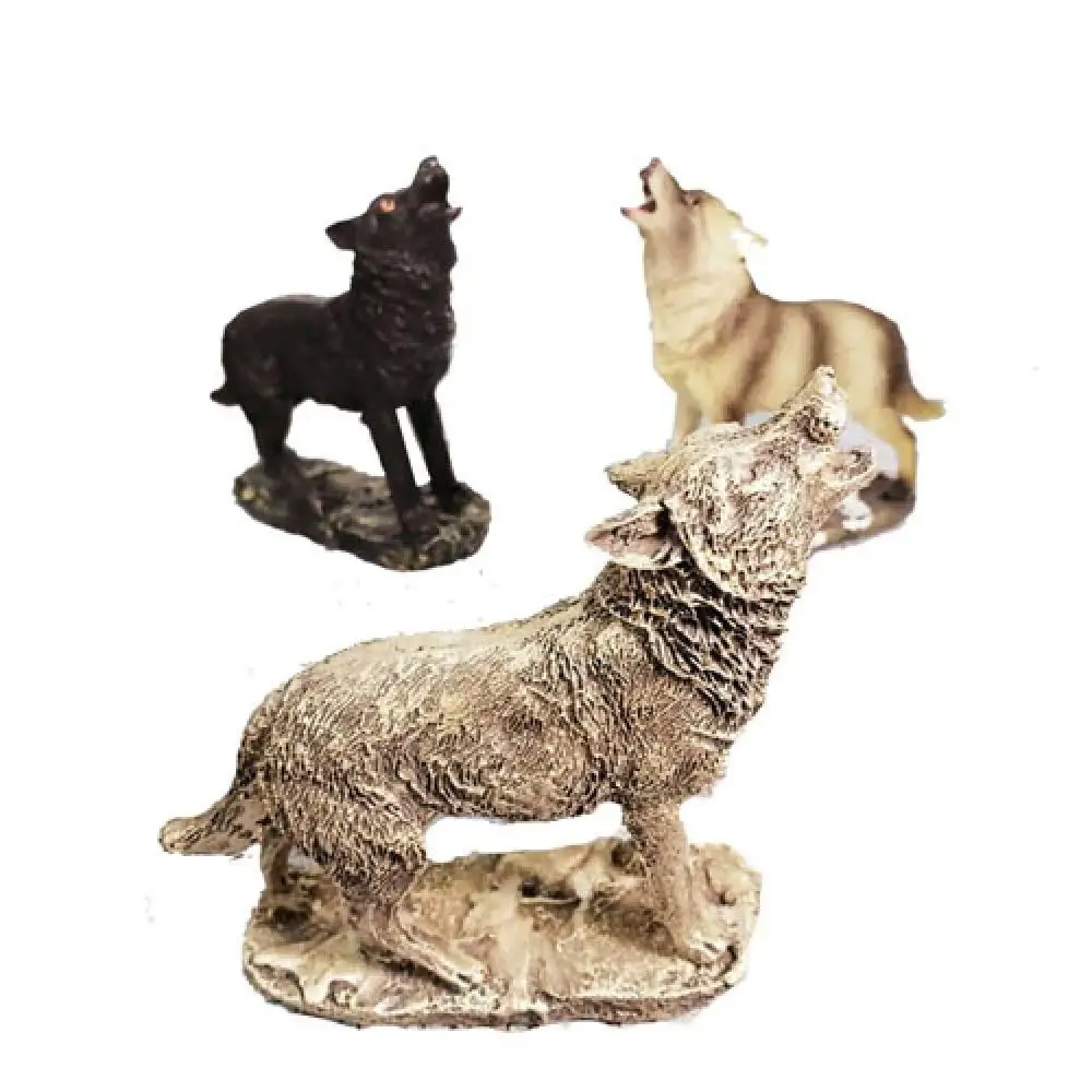 

Декоративный подарок Воющий волк небольшого размера