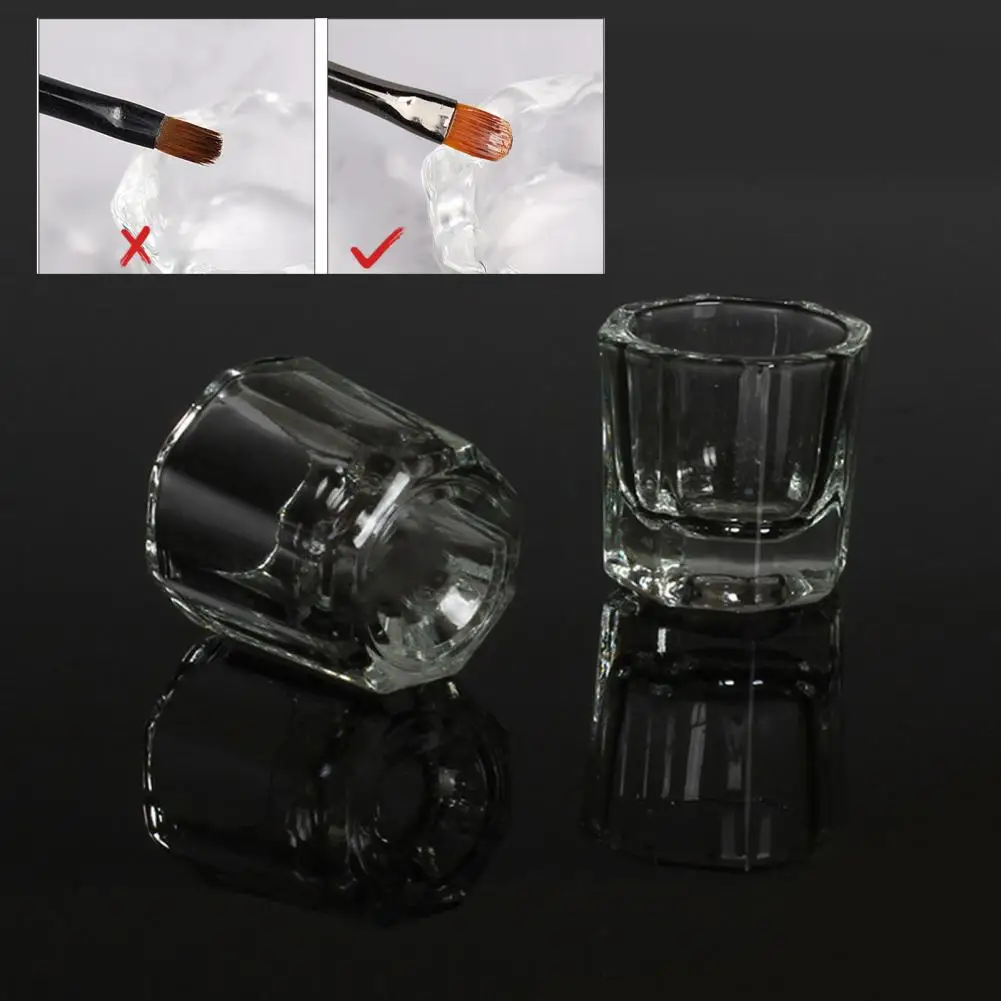 

Nail Liquid Glassware Excellent Long Lasting High Durability Nail Supplies Nail Monomer Cup Liquid Powder Cup