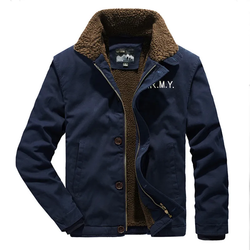 

Autumn Winter Jacket Men Parkas Wool Liner Warm Windbreaker Men Coats Jaqueta Masculina Outerwear Parka Hombre Large Size M-4XL