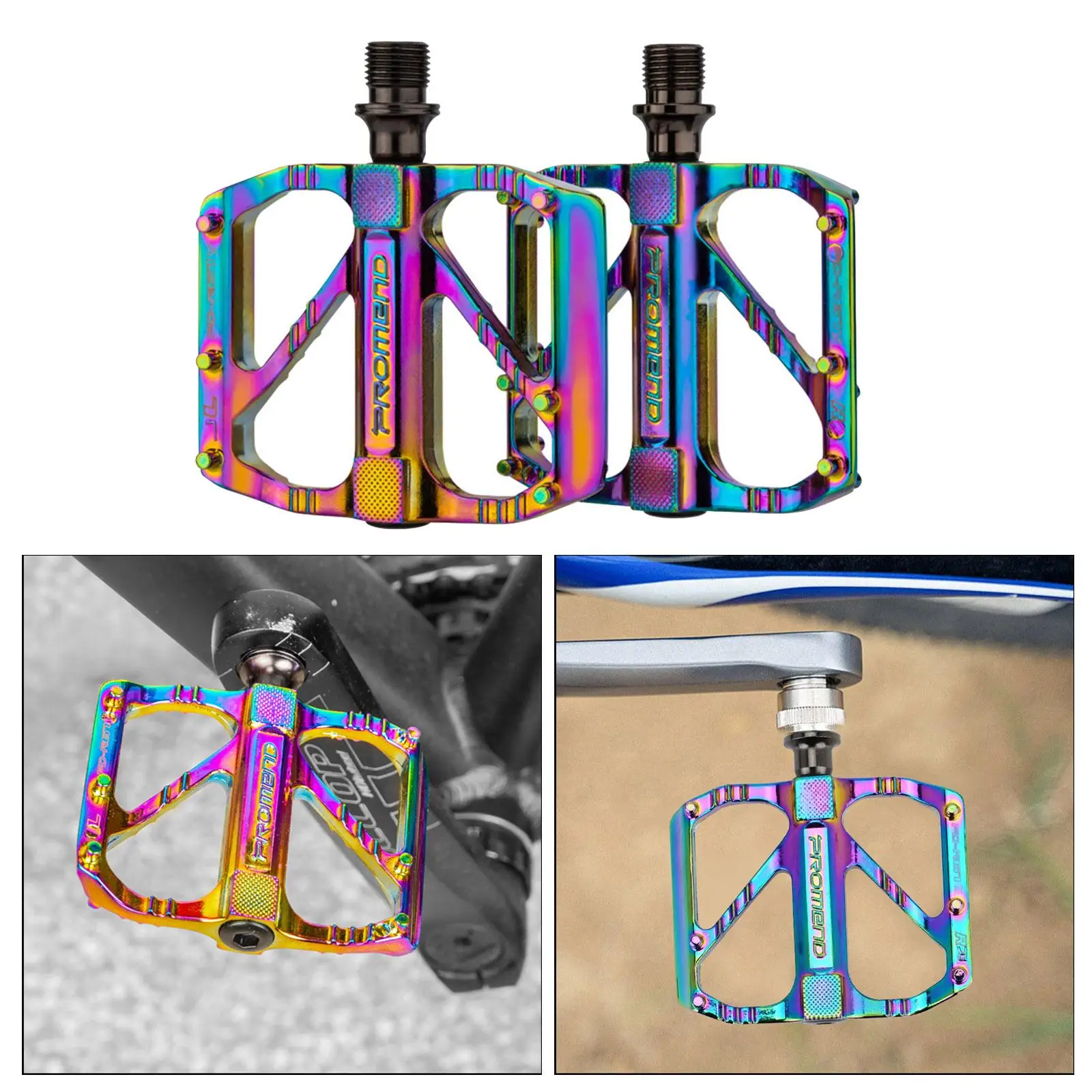 Ослепительные педали для горного велосипеда MTB BMX велосипедный алюминиевый сплав