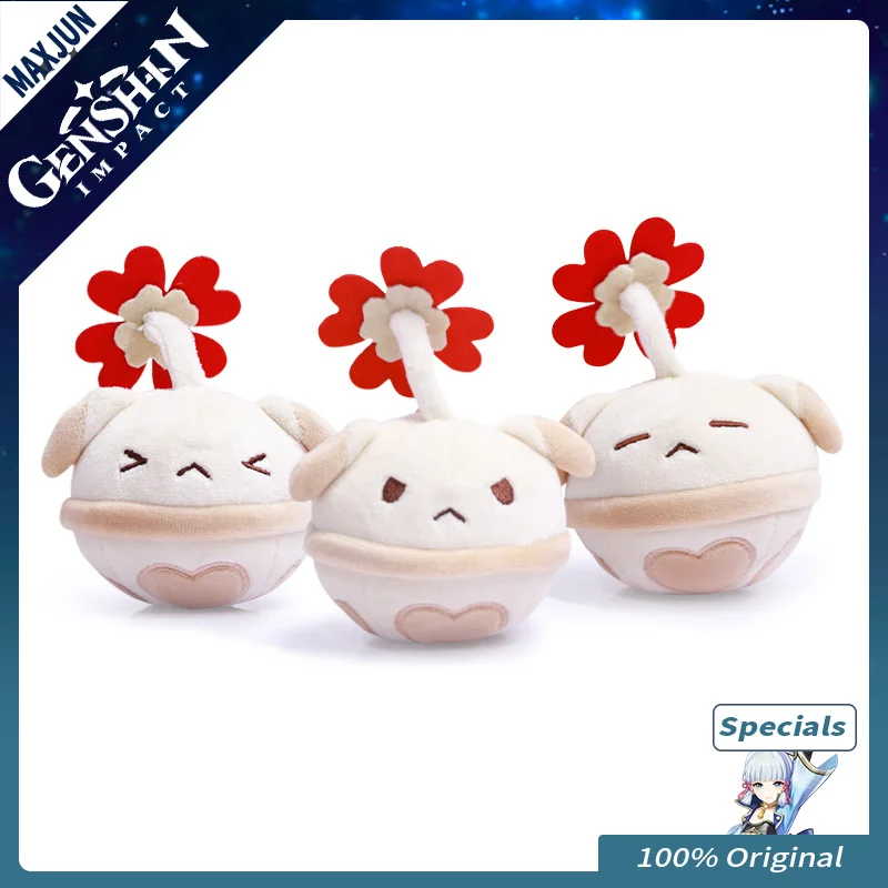 

Genshin Impact Original Game Derivatives Bounce Bomb Small Plush Pendant Blind Box Klee 12cm Anime Cosplay Kawaii Plush Doll