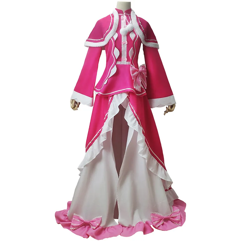 Костюм для косплея Беатрис из аниме Re Zero, парик Беатрис, обувь, наряд для ролевых игр Беатрис, для вечеринки на Хэллоуин, для взрослых женщин и мужчин (art.: 3920d8a2252e2) - 3920d8a2252e2