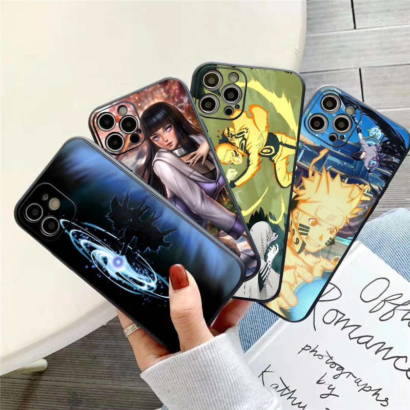 

Japan NARUTO Anime Phone Case For iPhone 11 13 12 Pro Max 12 13 Mini X XS XR MAX SE 6 7 8 Plus Silicone Cover Funda Back
