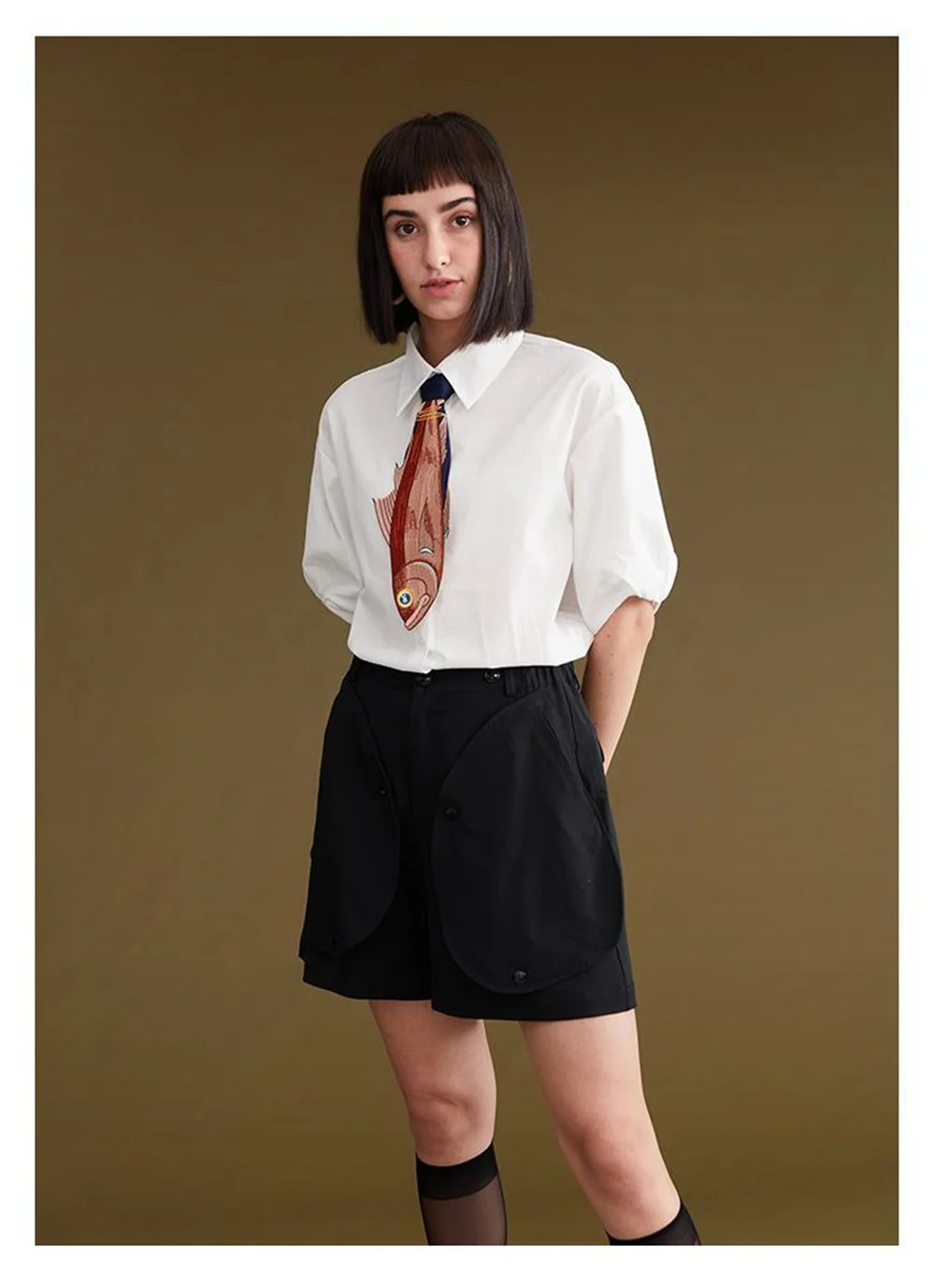 Оригинальный дизайн летний необычные аксессуары для галстука с вышивкой