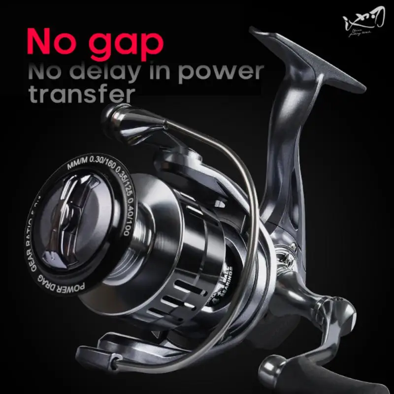 

Fishing Reel JC3000-4000 Max Drag 8kg Metal Spool Ball Grip Spinning Reel Saltwater Fresh Squid Saltwater Carp Fishing Reel