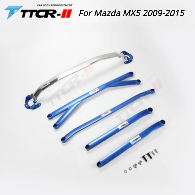 

Стержни Sway для Mazda MX5 MX 5 2009-2023, аксессуары, части шасси, стабильный стержень натяжения кузова, усиленный стержень, звено стержня