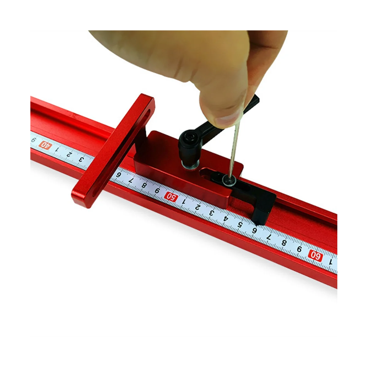 Направляющий рельсовый ограничитель 45 типа для деревообработки