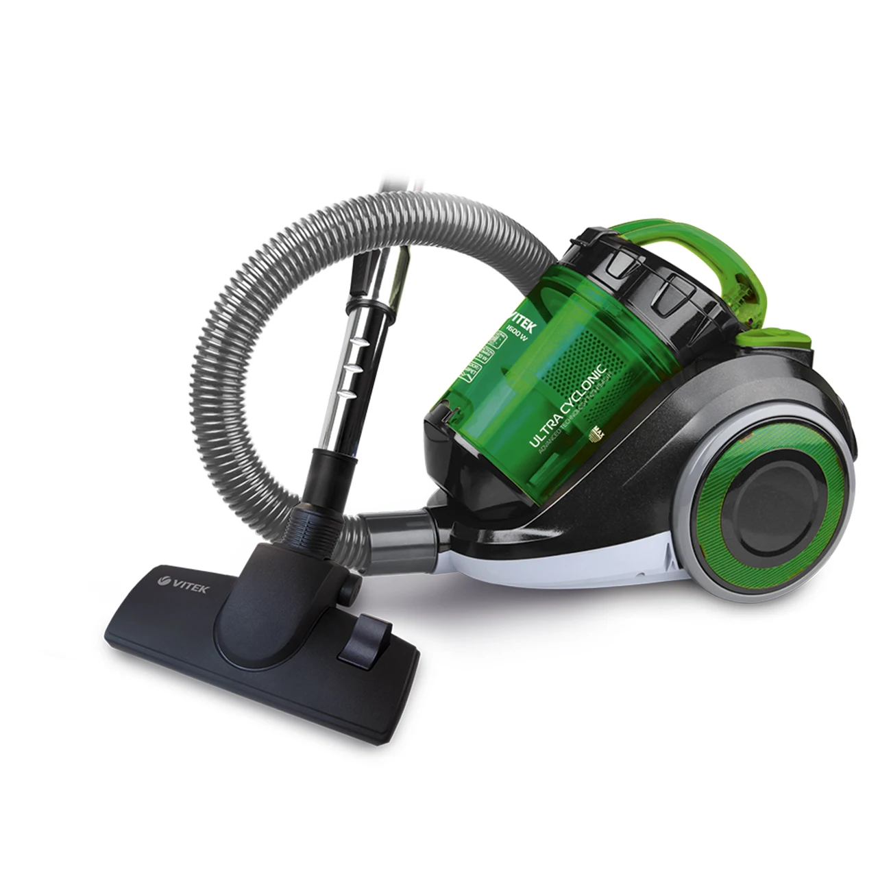 Пылесос электрический Vitek VT-1815 G (Безмешковый потребляемая мощность 1600 Вт