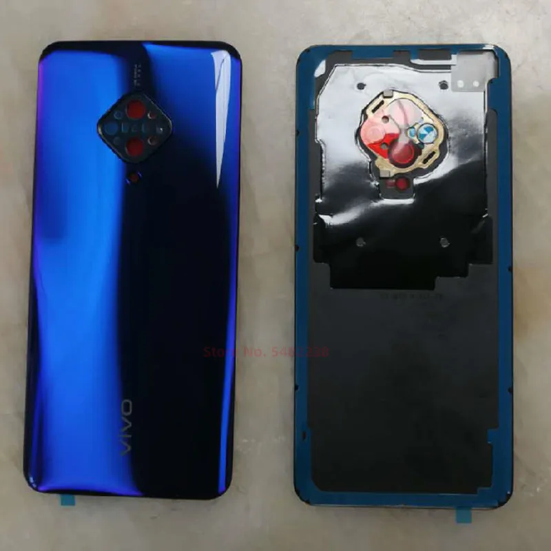 100 original back battery cover for vivo s5 case rear back housing door mobile phone shell case replacement parts for vivos5 free global shipping