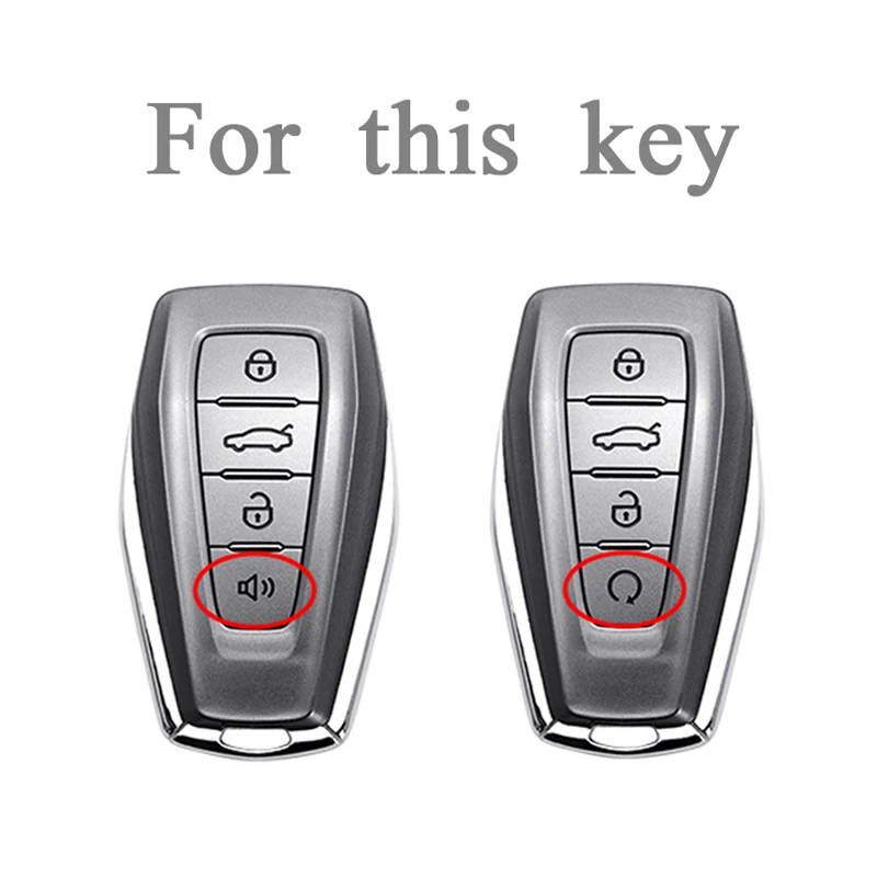 Чехол для автомобильного ключа из ТПУ разноцветный чехол Geely Coolray 2024 X6 Emgrand Global Hawk