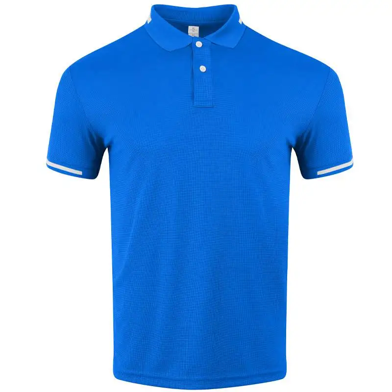 New Men Golf Shirts Badminton Running Laple Gym Outdoor Sports Lapel Short Sleeve Patchwork Breathable Fashion Business Tshirts