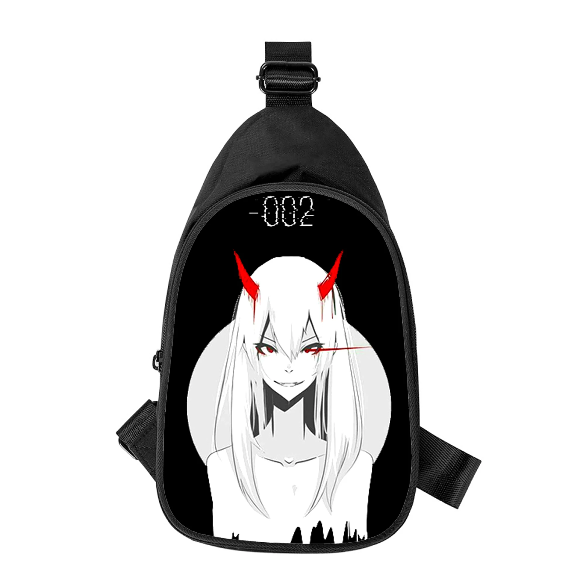 DARLING in the FRANXX Anime 3D New Men Cross Chest Bag Diagonally Women Shoulder Bag Husband School Waist Pack Male chest pack