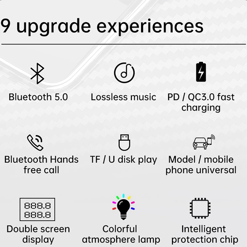 Автомобильный FM-передатчик Bluetooth mp3-плеер беспроводной автомобильный комплект