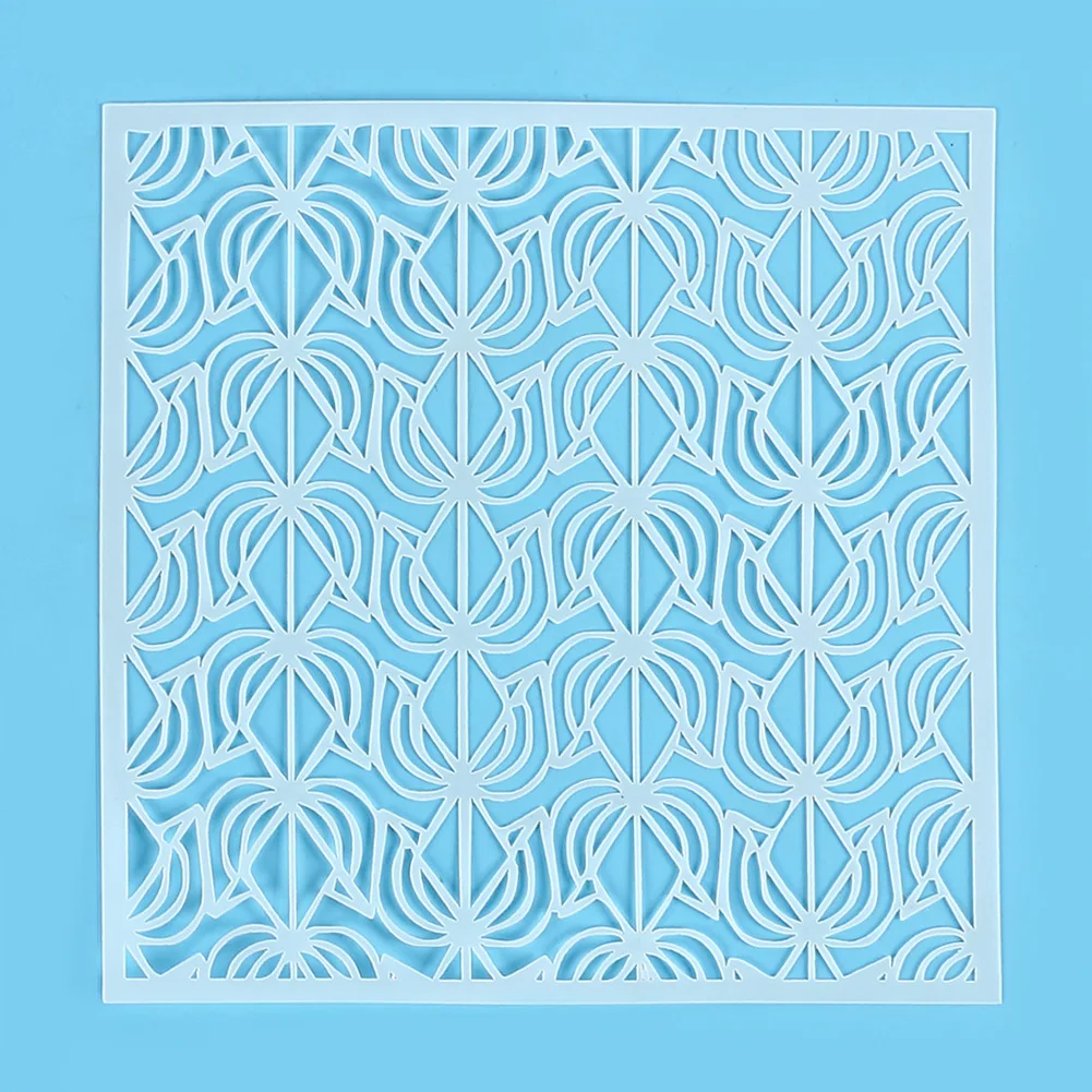 

13cm Geometry DIY Layering Stencils for scrapbook/photo album Painting Scrapbook Coloring Embossing Album Decorative Template