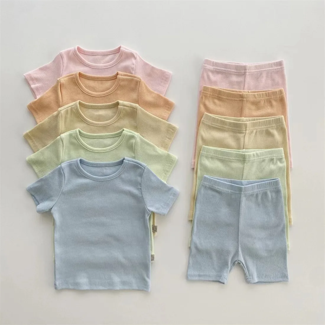 

Summer Toddler Boys Girls T-shirt Shorts Sets