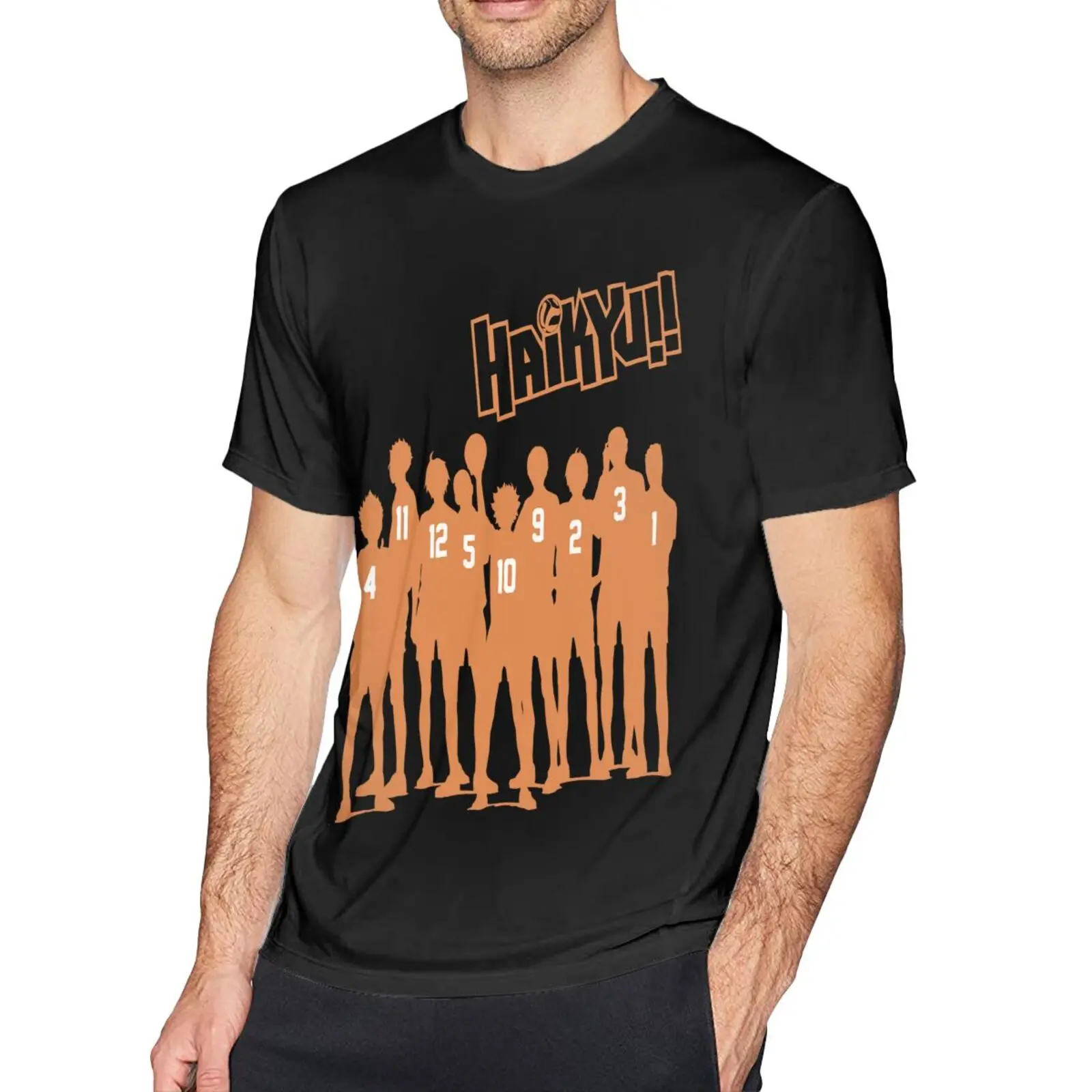 

Футболки Legit Haikyuu Karasuno для волейбольной команды, рубашка, одежда, мужская футболка, футболки, футболки для мужчин, футболки оверсайз