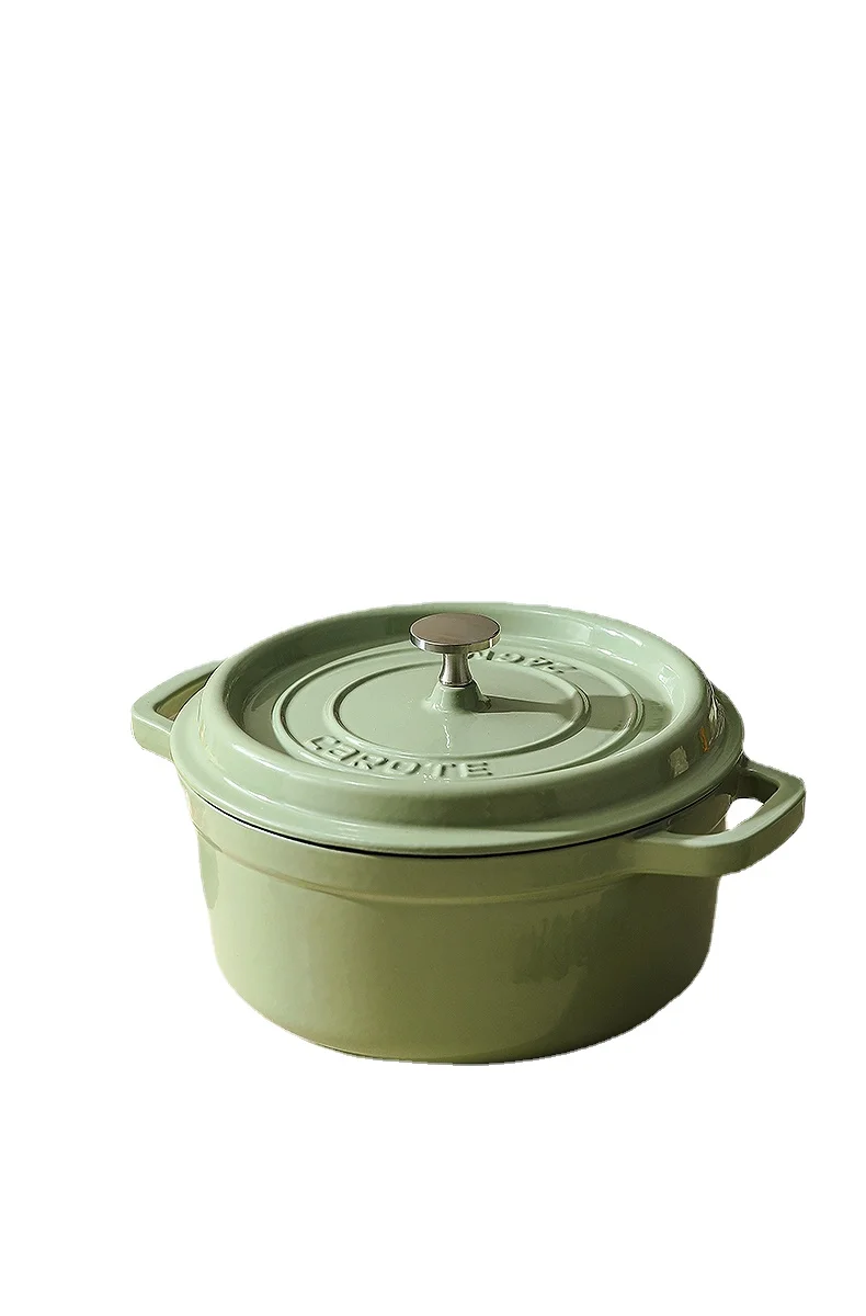 

Enamel Pot Household Cast Iron Pot Stew Pot Slow Cooker Casserole Non-Stick Pot Thermal Cooker Induction Cooker Stew-Pan