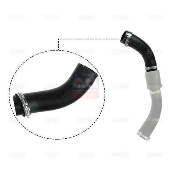 

16246, шланг INTERCOOLER small TRANSIT.V347 2,4 tdci
