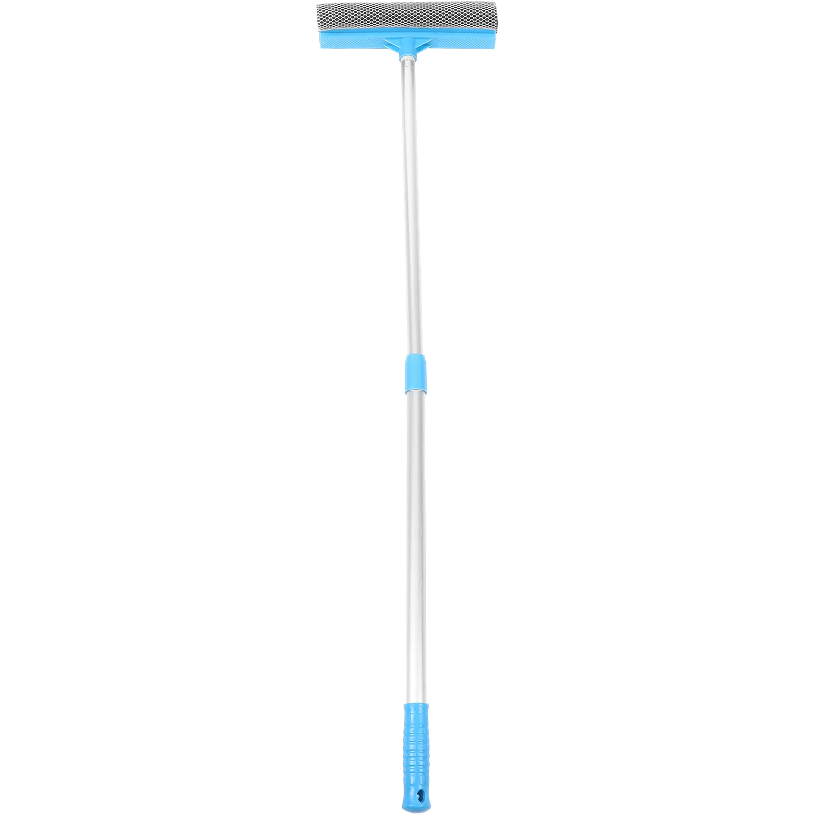 

Cleaning Brush Double-sided Windows Cleaner Glass Scraper Microfiber Scrubber Pole Squeegee Plastic Door Washing
