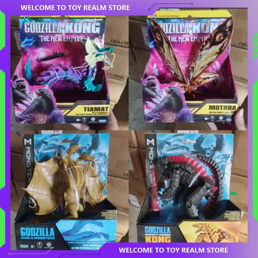 Фигурка аниме Новая империя Godzila X Kong Godzilla King Ghidorah Mothra Tiamat Коллекция Модель