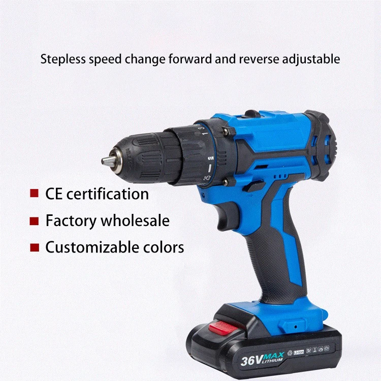 

Lithium Electric Drill Rechargeable Hand Drill Mini Electric Drill Household Combination Tools Electric Screwdriver Pistol Set
