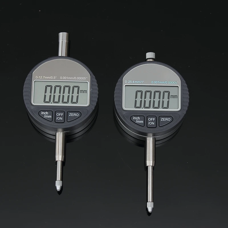 0.001mm Digital Dial Indicator Precise Micrometer 25.4MM/1" Micrometer Meter Vertical Electronic Dial Gauge Tools RS232