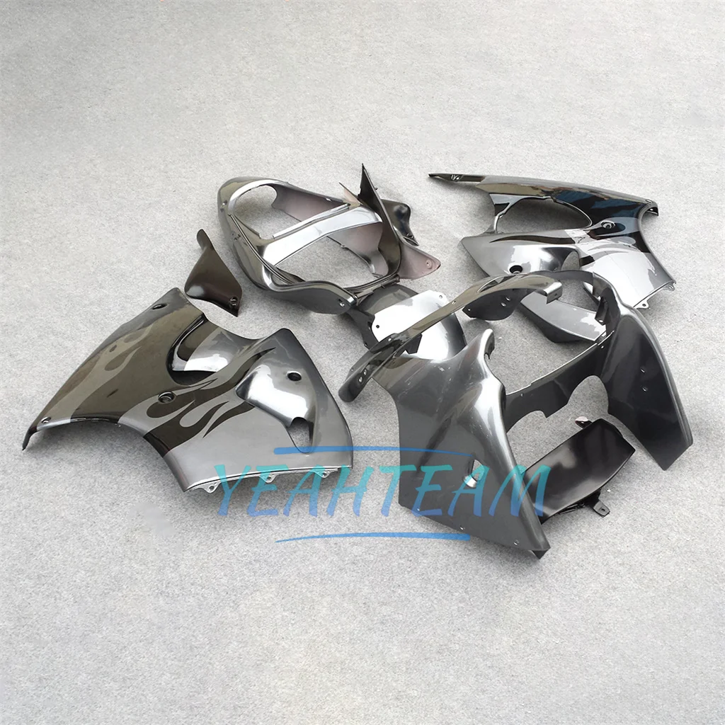 Черные обтекатели для Kawasaki 00-02 ZX-6R 636 ZX 6R высокое качество 2000 2001 2002 ZX6R спортивный