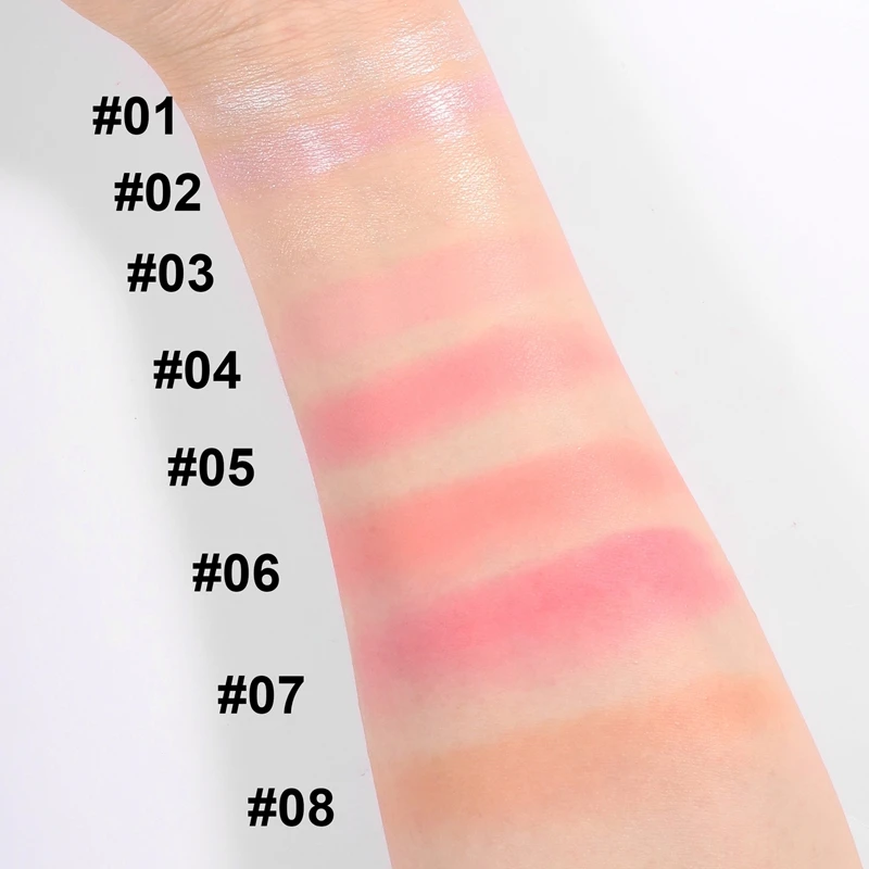 Матовые блестящие румяна палочки многофункциональная косметика для хайлайтера