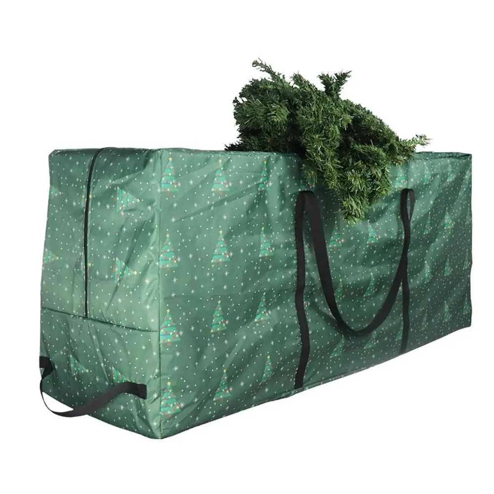 Складной водонепроницаемый чехол для елки из полиэстера