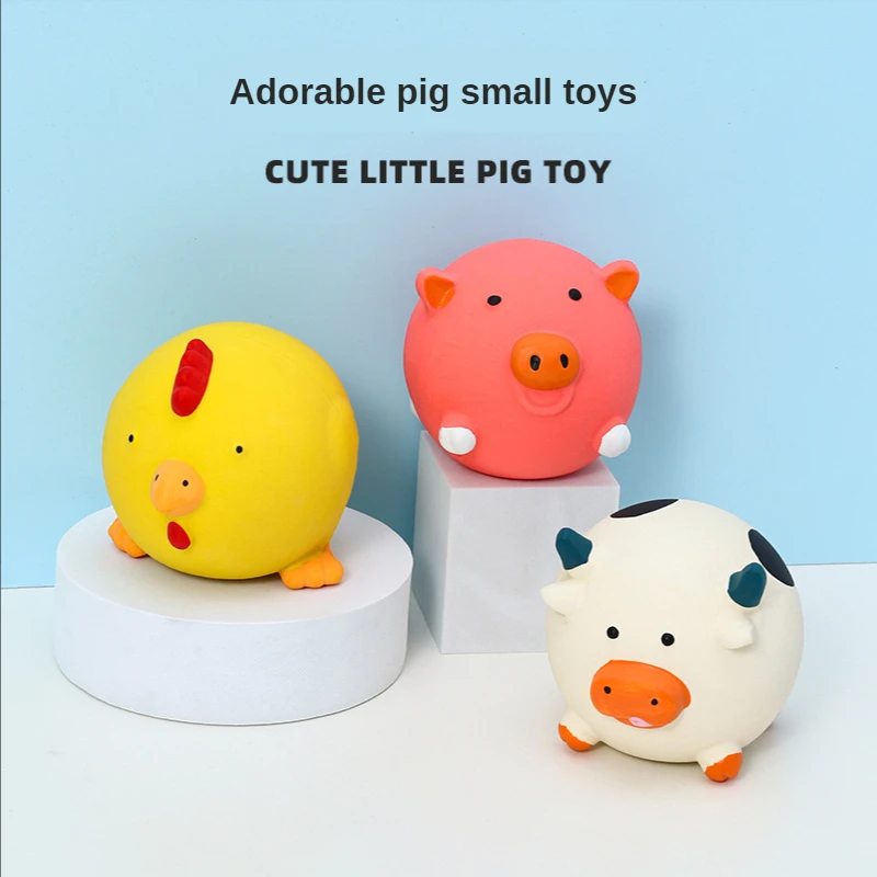 

Dog Chew Toys Latex Molar Gnawing Teeth Cleaning Supplies Pet Voice Toy Cute Dog Toy Dog Accessories