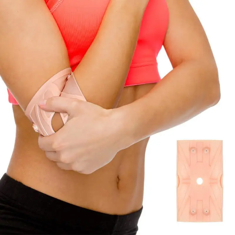 

Мягкая магнитная защита для локтя, магнитная терапия, унисекс, искусственная эластичная защита для локтя, 1 шт.