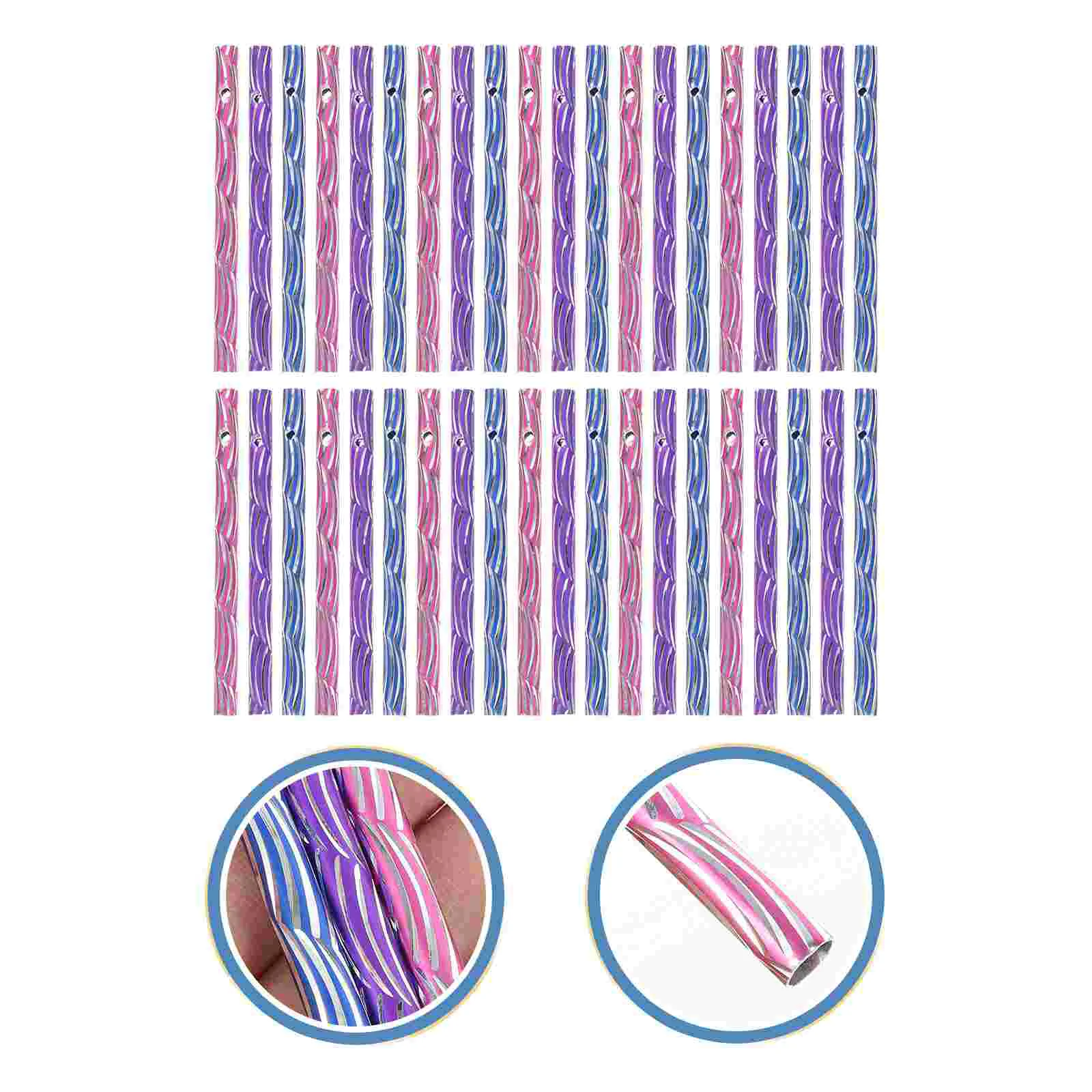 

40 Pcs And And Crafts Supplies For Kids Wind Chimes Aluminium Pipe Gadgets Kids Outdoor Products Tube Pendant Material