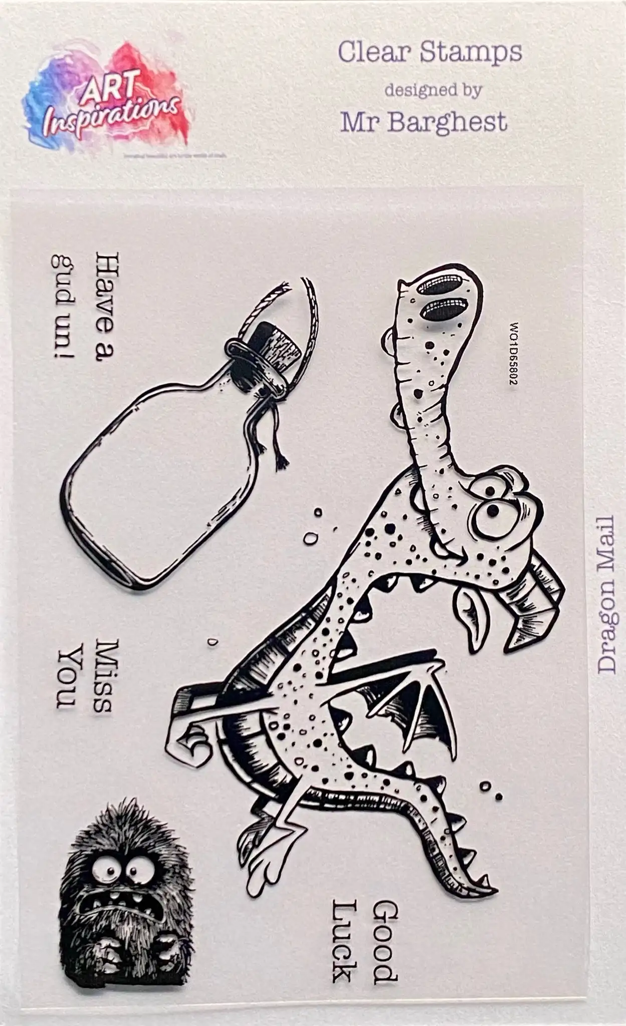 Металлические вырубные штампы для рукоделия Dragon Mail