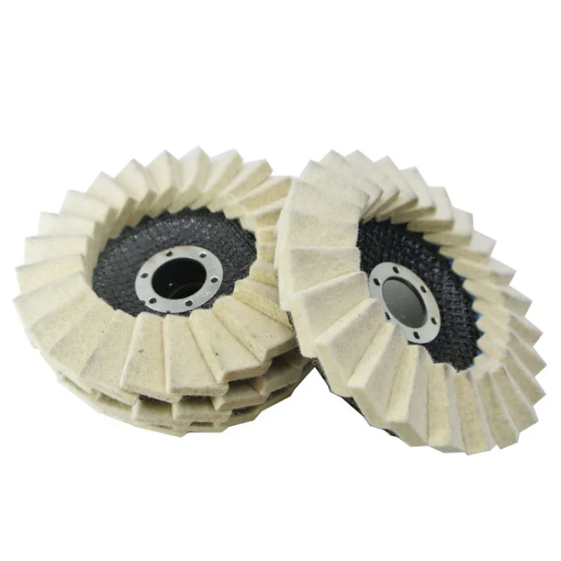 SATC 125 мм абразивный диск из шерстяного фетра премиум-класса 5-дюймовое колесо