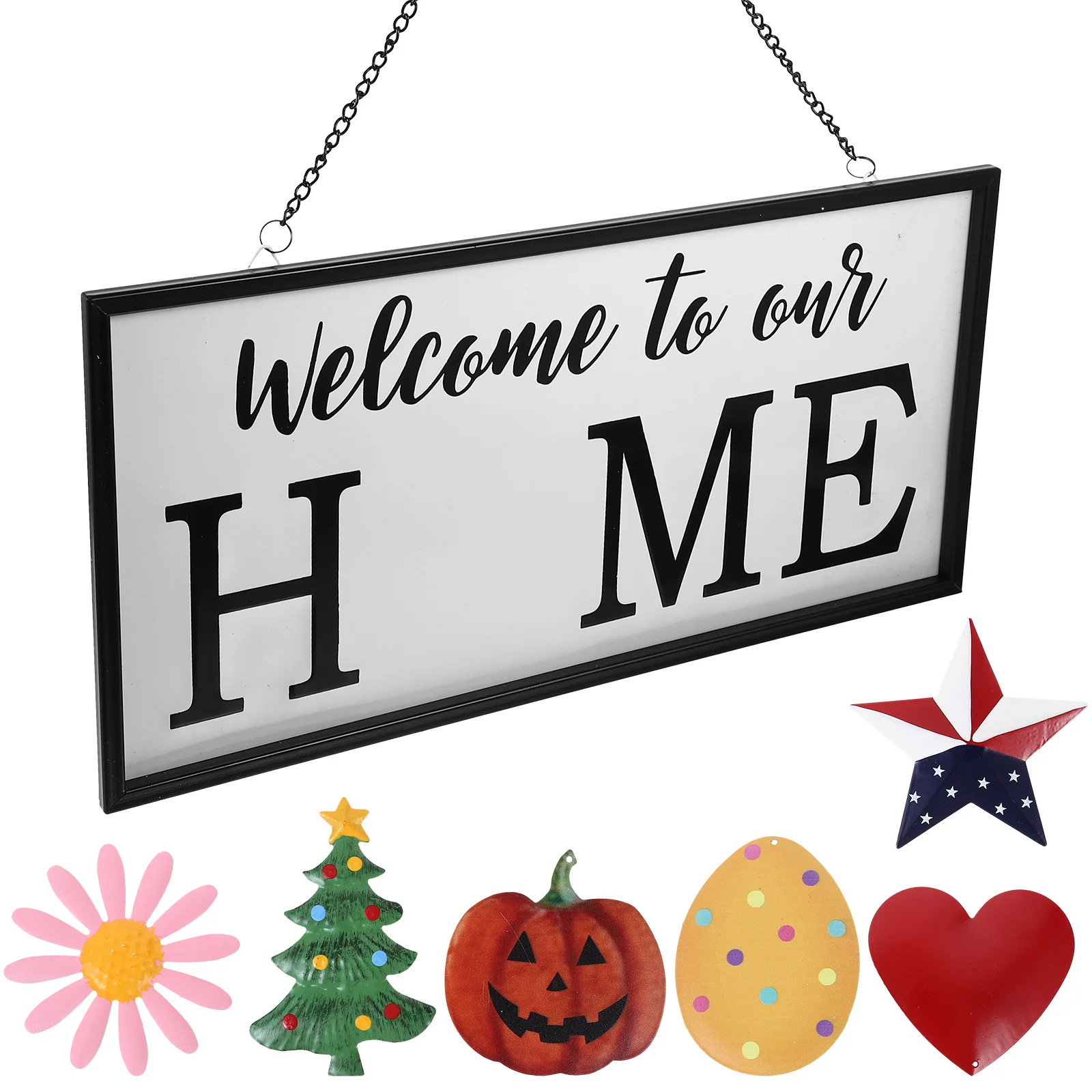 

Сменный декор для Передней Двери крыльца подвесная табличка висячий Знак Домашний декор