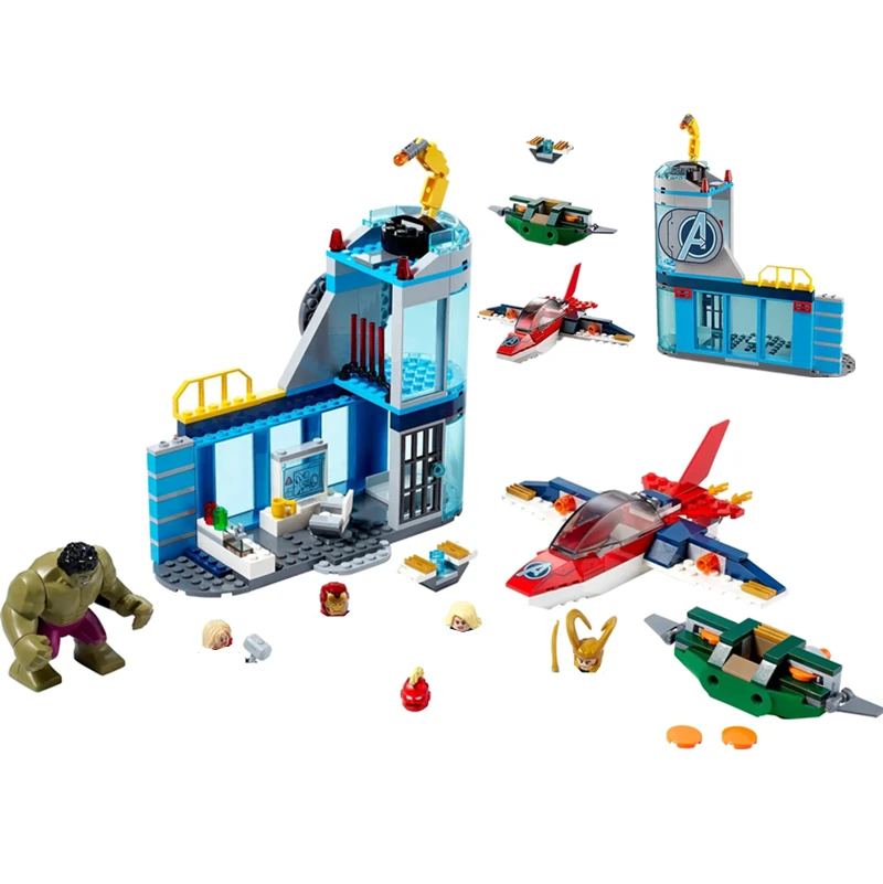 

Фигурки из м/ф «мстители», совместимы с Disney, 76152