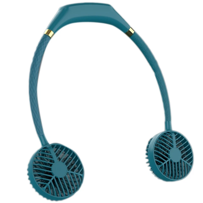 

Портативный спортивный Веер-веер на шею без использования рук, с зарядкой от USB