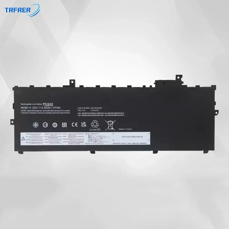 01av494 аккумулятор для ноутбука Lenovo ThinkPad Carbon X1 5 2017 6 2018 серии 01av430 01avhj 107586 01av431 b 0107587