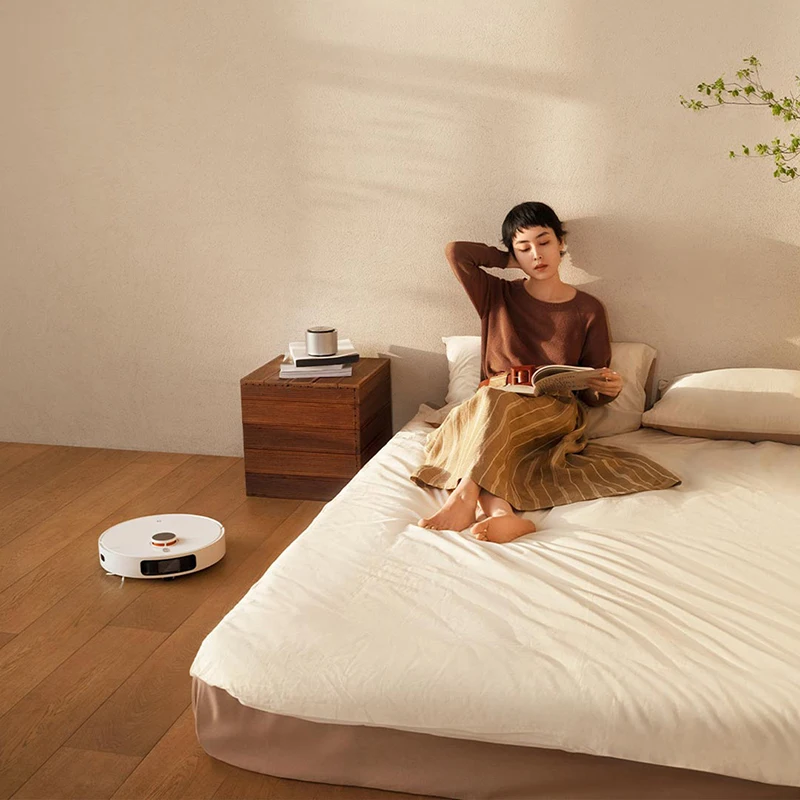2024uwe Xiaomi Mijia Omni Robot Stofzuigers-Mop 4000Pa Huishoudapparatuur Ai Erkening Laser Navigatie Volautomatische base