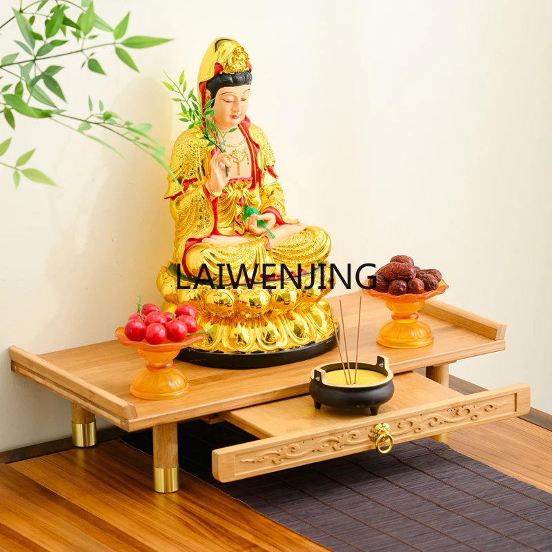 LYN новая маленькая буддийская ниша в китайском стиле поднимается на основе