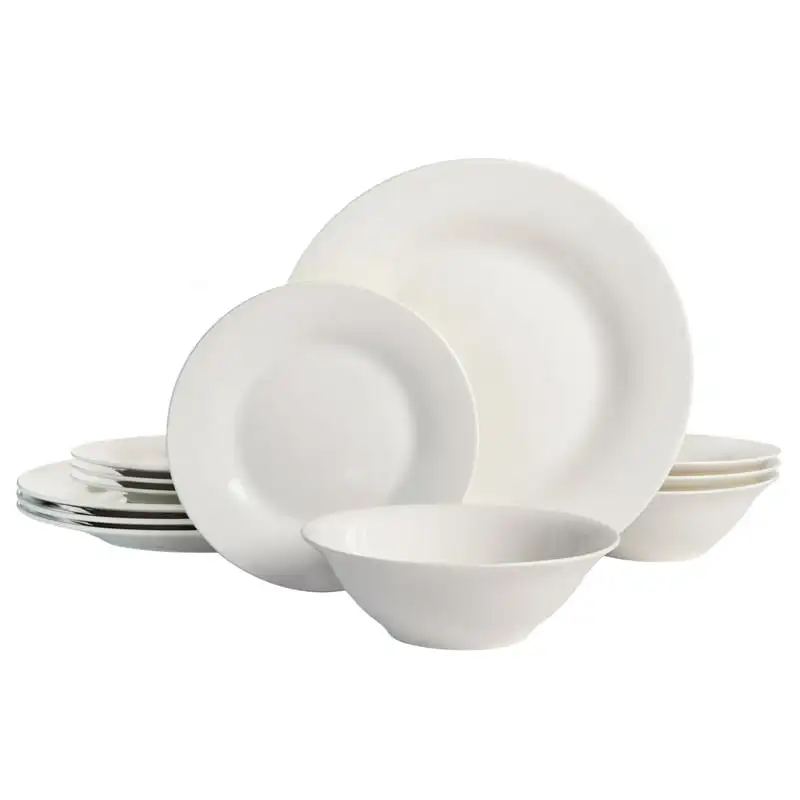 

Everyday Round 12-Piece Dinnerware Set