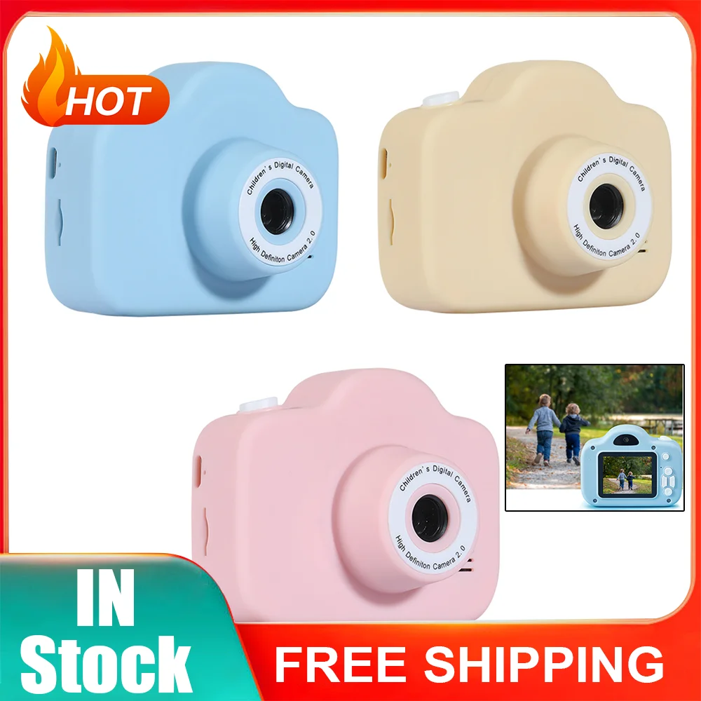 

Mini Camcorder Toy Multifunctional Child Selfie Camera Toy Portable Digital Camcorder Toy with Lanyard for Children Party Gifts