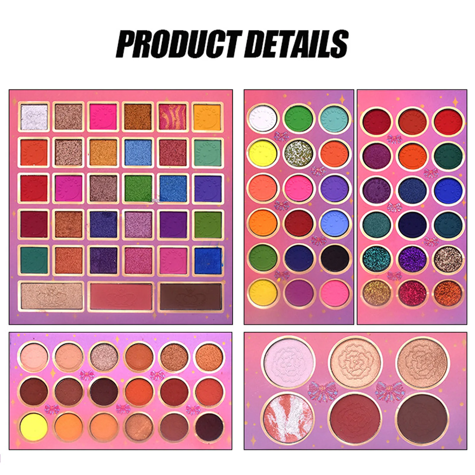 

93 Colors Eye Shadow Makeup Lasting Eyeshadow Matte Pigment Glitter Eyeshadow Set Waterproof Shimmer Palette Makup Tools