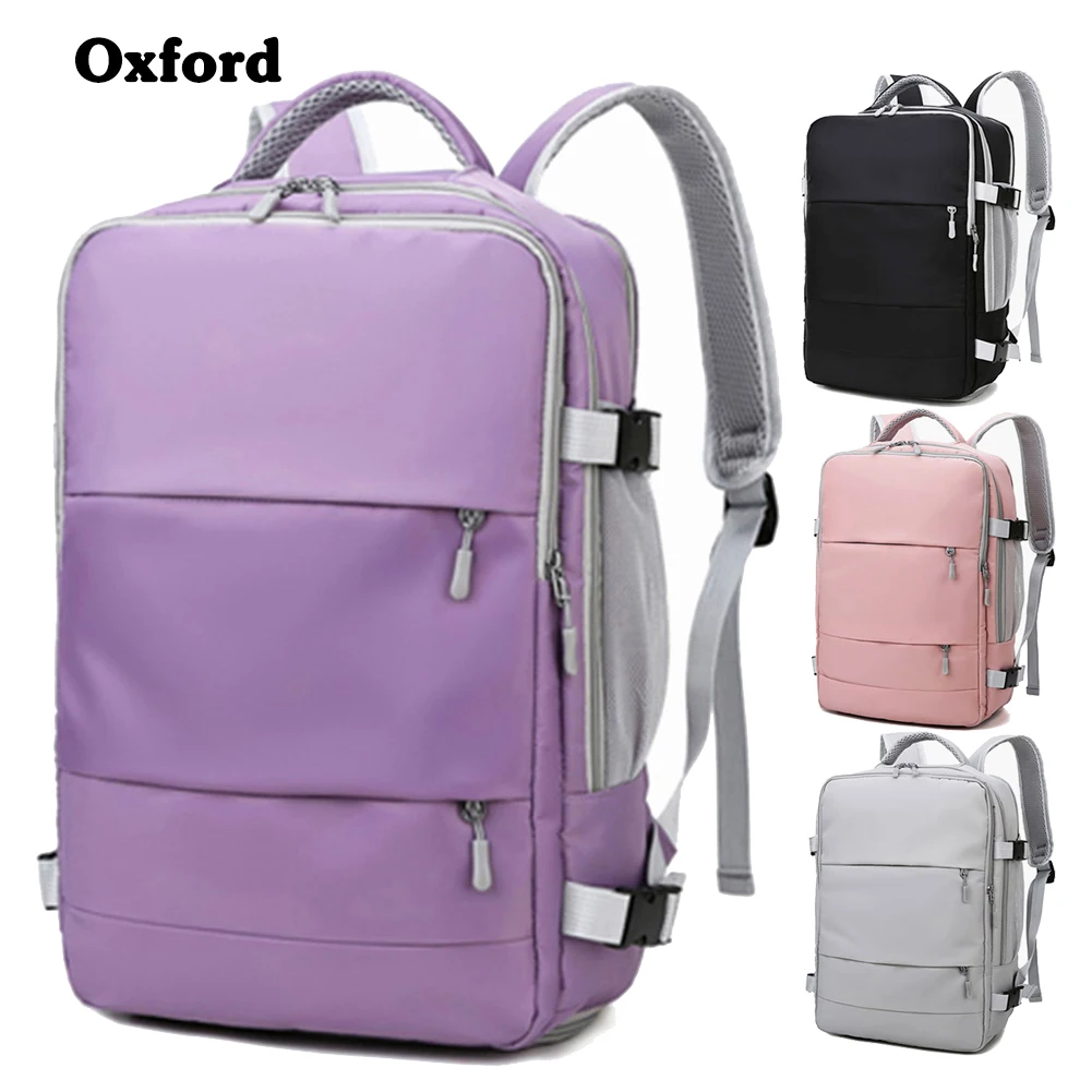 

Women Travel Backpack 35L Large Capacity Dry Wet Separation Luggage Bag Waterproof USB Charging Port Backpack Laptop School Bags