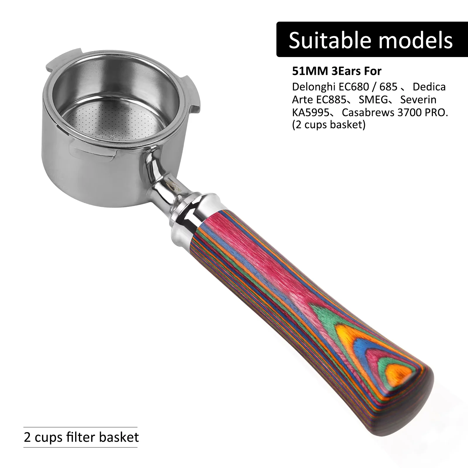 

IKAPE Портафильтр для эспрессо из нержавеющей стали