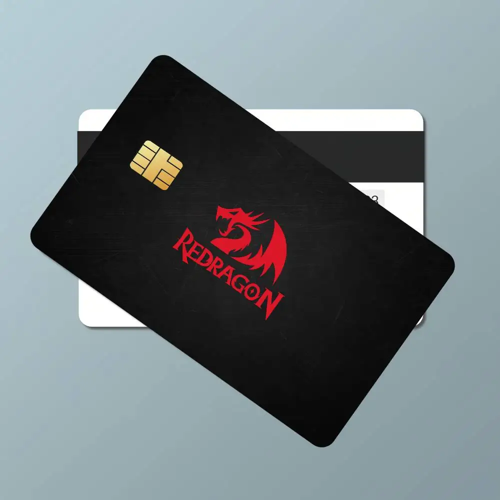 Фото Модная наклейка-пленка R-Redragon для банковских карт, проездных билетов, кредитных и дебетовых карт, водонепроницаемая. №4