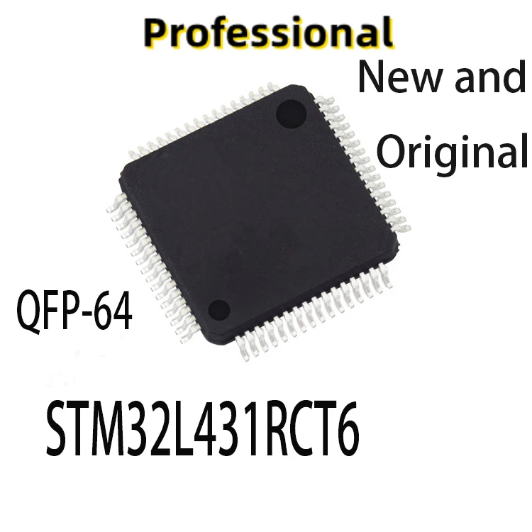 

5-10PCS New and Original STM32L 431RCT6 QFP-64 STM32L431RCT6